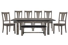 Next day delivery and free returns available. Dining Table With Chair And Bench Gray Kitchen Dining Room Sets You Ll Love In 2021 Wayfair