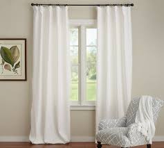I liked them but after doing the. Emery Linen Rod Pocket Curtain In 2021 White Curtains Living Room Curtains Living Room White Linen Curtains