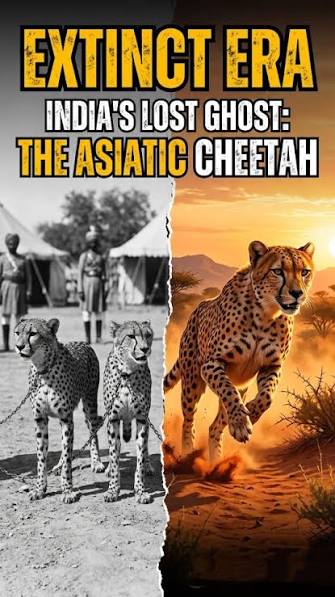 In India, cheetahs were valued as hunting companions, and in Hindi, they were known as “Chita” or the “spotted one” and frequently called “hunting leopards.” This fastest moving animal on land was
