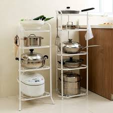 There are numerous household outdoor layout of which varies through the oriental type small l shaped kitchen floor plans for the more contemporary and also elegant developed countryside. Buy Multilayer Floor 1208s Put Pot Rack Pot Rack Shelf Triangular Turn The Corner Shelving Racks Kitchen Supplies Storage Appliances In Cheap Price On M Alibaba Com