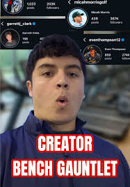 Micah Morris Bench Press