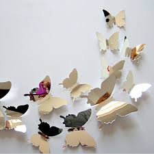 Adding butterflies to home decoration is excellent for adding romantic feel to modern interior design and feng shui homes. 12pcs 3d Mirrors Butterfly Wall Stickers Decal Wall Art Removable Room Party Wedding Decor Home Deco Wall Sticker For Kids Room 3d Butterfly Wall Stickers Butterfly Wall Stickersdiy Home Decor Aliexpress