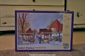 Cobble hill jigsaw puzzles reviews. Quality Jigsaw Puzzles From Cobble Hill Puzzle Co Review Giveaway Us 12 10 Emily Reviews