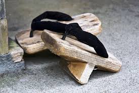 Nice Old Geta S Samurai Champloo Wooden Shoes Japanese