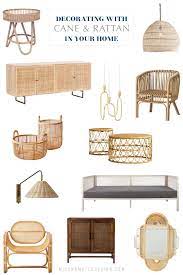 Decorating With Cane And Rattan Furniture And Decor Rattan Furniture Decor Rattan Furniture Vintage Rattan Furniture