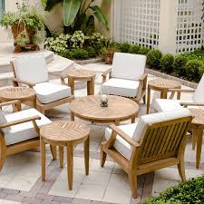 Laguna 11 Pc Lounge Set Westminster Teak Teak Outdoor Furniture Teak Furniture Patio Furniture Sets