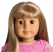 Her broad smile coupled with her radiant brown hair and brown eyes only amplifies her unique, wonderful features see also: American Girl 18 Truly Me Doll 12 Long Blonde Hair Bangs Brown Eyes Light Skin 1800384198