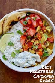 The Best Vegetable Chickpea Curry Recipe With Coconut Milk Indian Spices And Tasty Veggies Cook Delicious Healthy Recipes Clean Eating Recipes Curry Recipes