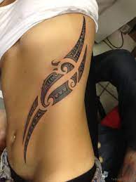 The tattoo fashion are not only limited to teens and young people. 60 Fancy Tribal Tattoos For Rib