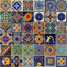 The color is monotonous and continuous while hand painted qualities. Mixed Designs Mexican Tile Handmade Talavera Backsplash Handpainted Mosaic Ebay