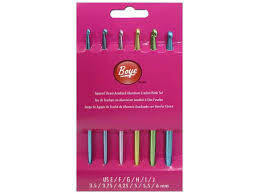 Who Makes Boye Crochet Hooks Set Hook Size Chart History