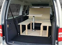 The Vw Caddy Maxi Life Camper Van Conversion In Seating Mode In 2020 Vw Caddy Maxi Vw Caddy Maxi Life Caddy Maxi