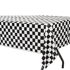 Checkered Racing Plastic Rectangle Table Cover Mario Birthday Party Blaze And The Monster Machines Party Blaze Birthday Party