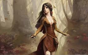 The elves are known for having beautiful, long hair, often with intricate braids. Disciples 3 Renaissance 2 Data Src Female Black Haired Elf 1920x1200 Wallpaper Teahub Io