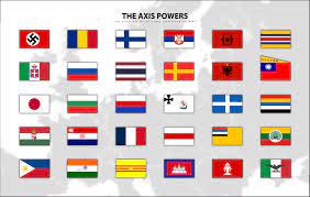 Flags of the Axis powers, their allies and puppets. (WW2) : r/vexillology