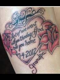 Photo grandma tattoos for grandchildren. Memorial Tattoos Grandpa And Granddaughter Tattoos Novocom Top