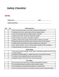 Check/fill towels/ soap/ air care/ seat covers/ toilet paper 3. 8 Hotel Checklist Templates In Google Docs Pages Pdf Doc Free Premium Templates