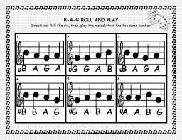 The Sweetest Melody B A G Roll And Play Dice Game Homeschool Music Elementary Music Classroom Recorder Music