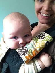 Diy Ergo Carrier Teething Pad Tutorial Baby Sewing Projects Diy Baby Stuff Baby Projects