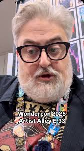 Still kicking here at Wondercon. wish you were here. #artistalley  #fanartist #fanart #digitalartist #brianlinss #comiccon #cultclassicposters  #conlife #wondercon #digitalart #wondercon2025 #lumon ...