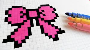 Handmade Pixel Art How To Draw Hair Tie Pixelart Dibujos En Cuadricula Dibujos Pixelados Dibujos Sencillos