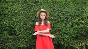 No stream tracks and playlists from slow and beautiful on your desktop or mobile device. Slow Motion Beautiful Happy Model Standing Playful In Red Dress On Nature Video By C Sibstock Stock Footage 110768334