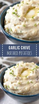 Garlic Mashed Red Potatoes With Chives Mashed Red Potatoes Garlic Red Mashed Potatoes Chive Mashed Potatoes Recipe