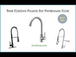 best kitchen faucet for farmhouse sink