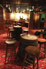 Speakeasy Seating Wine Barrels For Tables Anybody Know Where To Find Cheap Wine Barrels In 2020 Speakeasy Party Speakeasy Decor Barrel Table