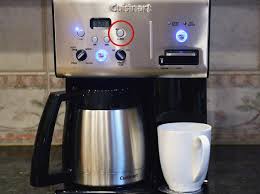 Cuisinart coffee maker with timer. How To Turn Off Clean Light On Cuisinart Coffee Maker