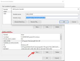 How To Set Java Home In Windows 10 Java Tutorial Network