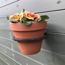 Deer metal house plant flower pot display stand planter holder rack home dec.ec. Wall Pot Holder Flower Pot Holder Part Of The Rustic Merchant S Range
