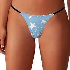 Amazon.co.jp: Panties, Star Pattern, Stars, T-back, Women's, Underwear,  Shorts, Sexy, Lingerie, Beautiful Shaped, Comfortable, Cute, Breathable :  Clothing, Shoes & Jewelry