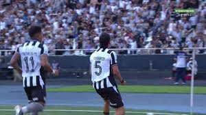Aos 12 min do 1º tempo - gol de cabeça de Ferraresi do Botafogo contra o Remo