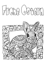 Ausmalbilder Ostern Osterhase Ostereier Kinder Malvorlagen