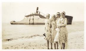 During construction of the landing, she broke free in a storm and grounded on the beach of cape may, nj. Beneath The Surface The Story Of The Ss Atlantus Cape May Magazine