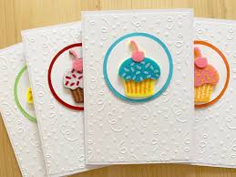 Whether you want to sell cards into stores, sell online, license to publishers, or work at a company, this course will cover the fundamentals of how to get started in the greeting card business.topics of this course include the professional card design such as themes, colors, patterns, text, and sizes, and how to get your cards into the marketplace through stores, apps and licensing. Handmade Birthday Card Set 3d Cupcake Greeting Cards Blank Etsy Handmade Birthday Cards Birthday Cards Cupcake Birthday Cards