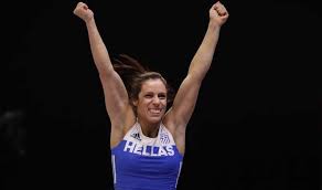 She won the gold medal at the 2016 olympic games with a jump of 4.85 meters and has also compete. Iaaf Testosterone Rule Change Should Include All Events Katerina Stefanidi Hindustan Times