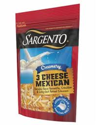 110 calories, nutrition grade (c plus), problematic ingredients, and more. Sargento Creamery 3 Cheese Mexican Blend Shredded Cheese 6 Oz King Soopers