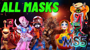 The masked singer enters season 5 with 16 contestants, and a guest host: W8nekngi0ooo M