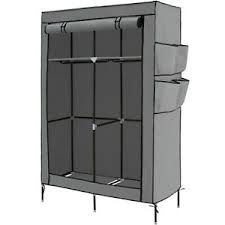 Die bandbreite von textilem stoff an einer wand reicht vom tapetenähnlich glatten aufziehen bis zu geschwungenen kassetten und polsterungen. Kleiderschrank Aus Stoff Gunstig Kaufen Ebay