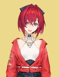 アンジュ カトリーナ on twitter かわいいアニメガール 赤い髪の女の子 アンジュ