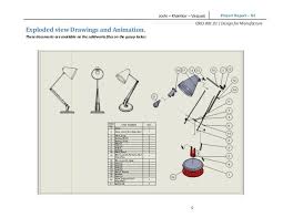 Design For Manufacturing Assembly Report Table Lamp 13 638 Jpg 638 493 Drawings Design Lamp Exploded views in solidworks are highly used in design/ideas presentation in 3d modeling/assemblies. assembly report table lamp