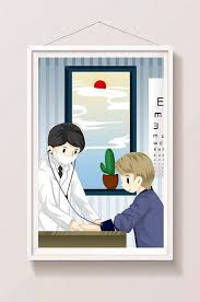 Hand Drawn Medical Checkup Illustration Illustration Psd Free Download Pikbest How To Draw Hands Medical Checkup