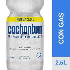 AGUA GASIFICADA 2.5L CACHANTUN
