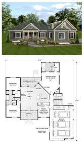 This affordable one story craftsman house plan features a welcoming covered front porch,1,677 s.f. Craftsman Style House Plan 92385 With 3 Bed 3 Bath 3 Car Garage Craftsman House Plans Craftsman Style House Plans New House Plans