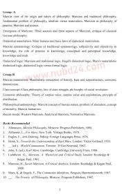 Nu Honours Philosophy Syllabus 1st 2nd 3rd 4th Year Nubd 24