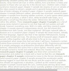 Esearch Paper Chapter 4 Sample Research Paper Introduction Research Paper Thesis Psychology Research