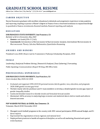 Here's a section from the study abroad résumé sample: How To Write A Grad School Resume Examples Template