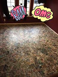 All Payed Down Now Drying Comic Book Floor Paper Bag Floor Floor Renovation Paper Bag Flooring Kid Beds Flooring